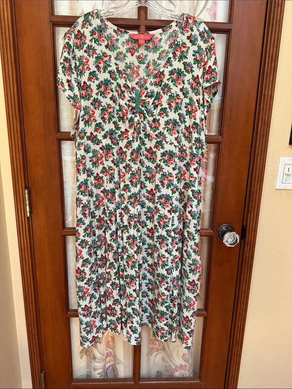 April Cornell Floral Dress with pockets ~ size W2